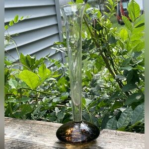 Vintage Glass Flower Vase